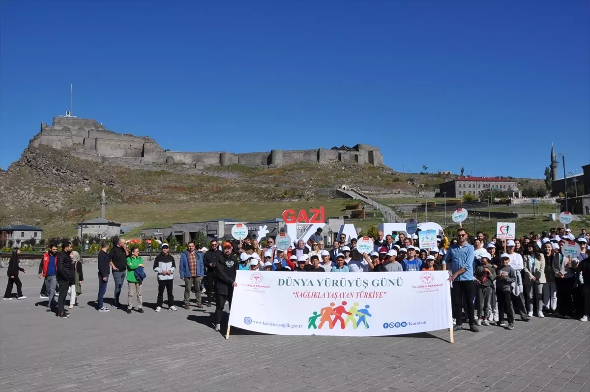 Kars’ta Sağlıklı Yaşam Yürüyüşü