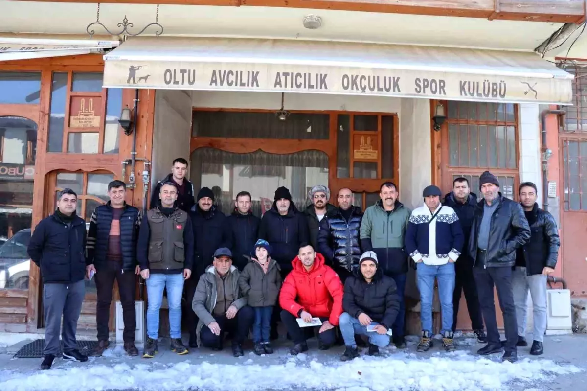 Oltu’da 17 Avcı Kursiyer Sınavda