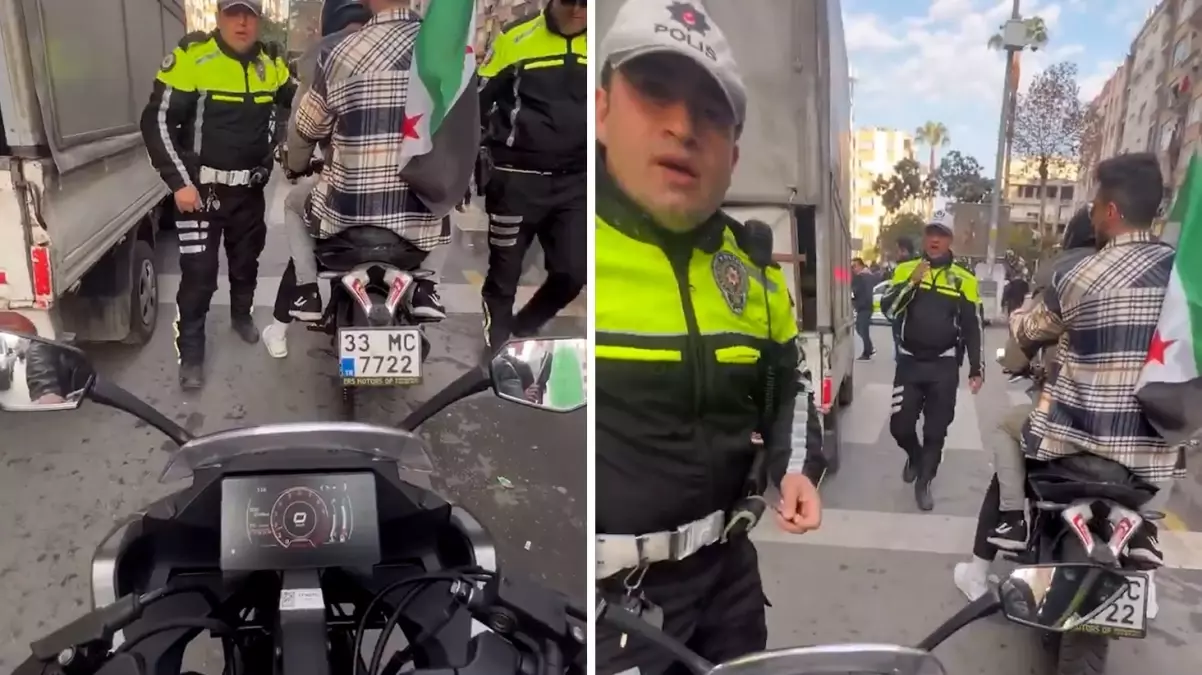 Türk polisleri, Esad’ın devrilmesini kutlayan Suriyeli’nin yaptığını affetmedi